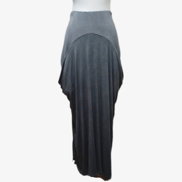Alembika Willow Maxi Skirt in Mist Gray NEW Size 6 / 8